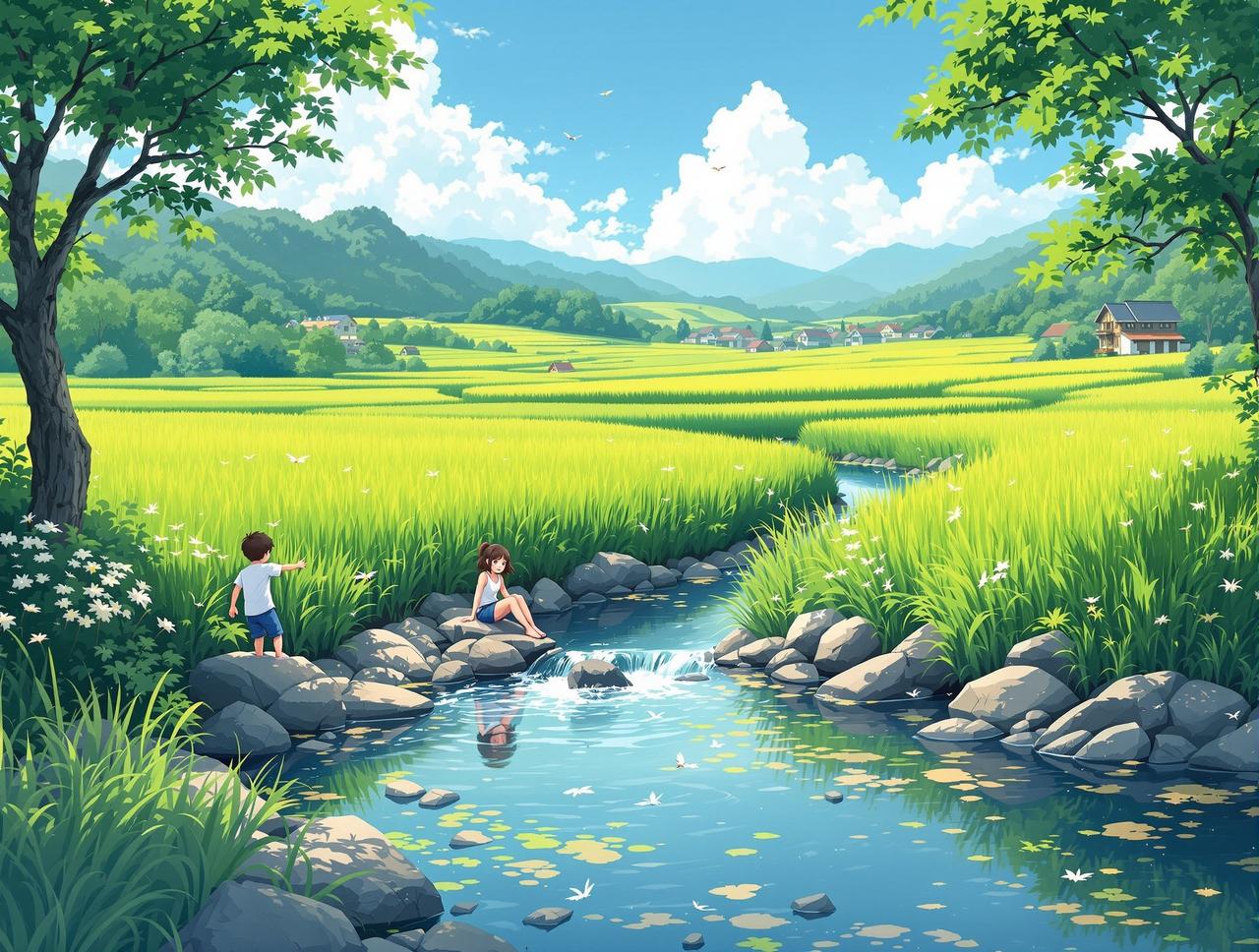漫剧专区 - 蝉鸣之时 - 夏日乡村成长记